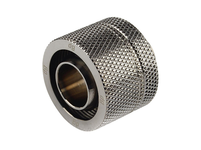 Bitspower G1/4' to 1/2' ID, OD 3/4' OD Compression Fitting for Soft Tubing, CC5 Ultimate, Black Sparkle