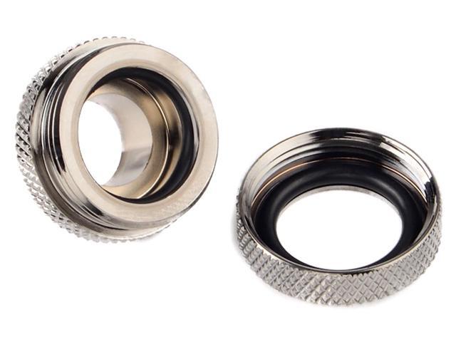 Bitspower G1/4' to Enhance Multi-Link Fitting for 14mm OD Rigid Tubing, Black Sparkle