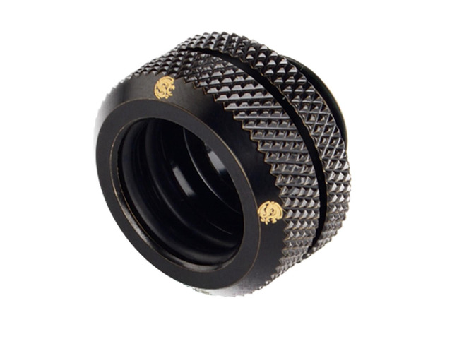 Bitspower G1/4' to Enhance Multi-Link Fitting for 14mm OD Rigid Tubing, Matte Black