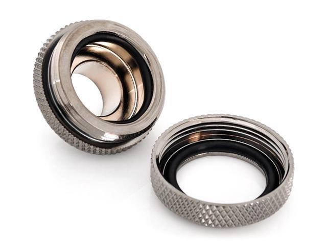 Bitspower G1/4' to Enhance Multi-Link Fitting for 16mm OD Rigid Tubing, Black Sparkle
