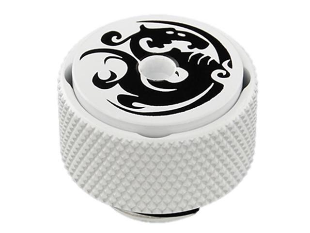 Bitspower G1/4' Air Exhaust Fitting, Deluxe White
