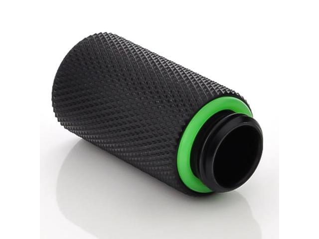 Bitspower G1/4' Male to Female Extender Fitting, 30mm, Matte Black