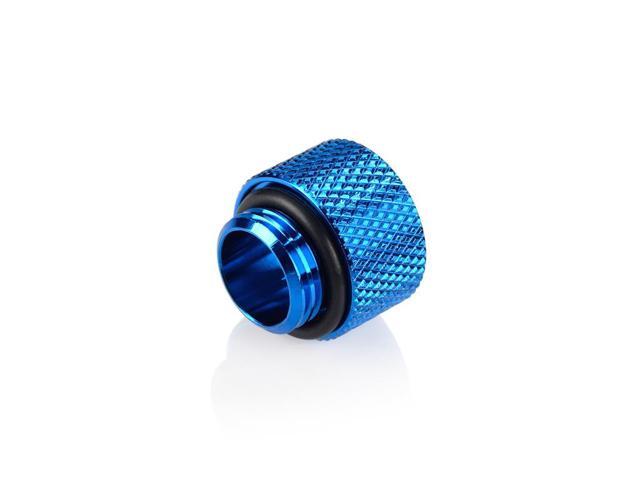 Bitspower G1/4' 10mm Male to Female Fitting, Royal Blue