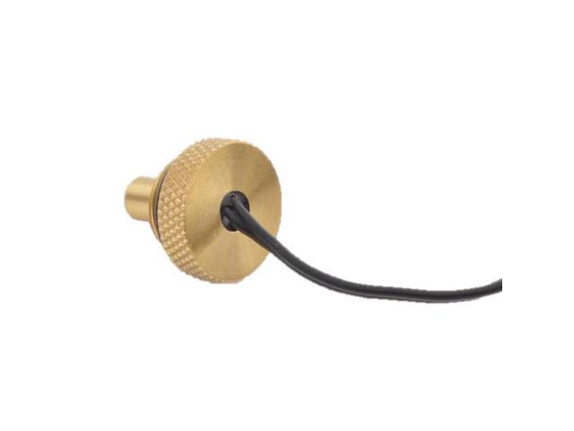 Bitspower G1/4' Temperature Sensor Stop Fitting, True Brass