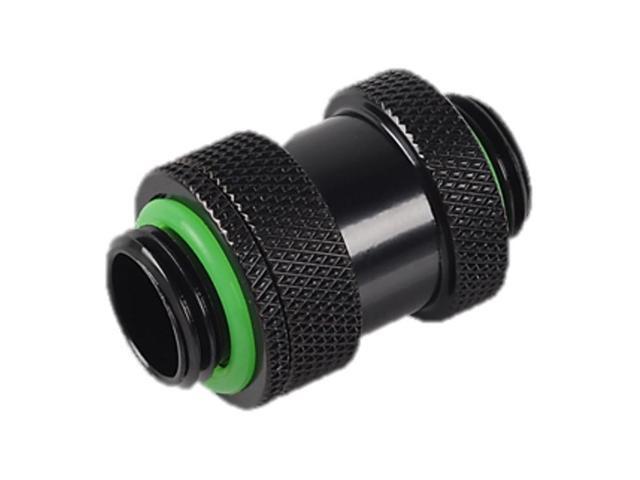 Bitspower G1/4' Adjustable Aqua Link Pipe (22-31mm), Matte Black