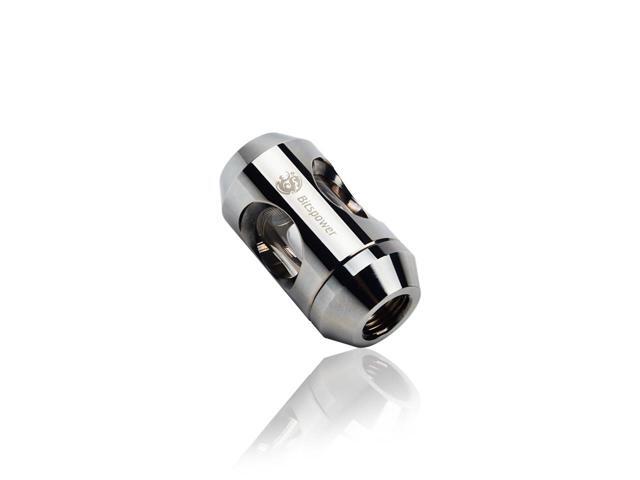 Bitspower G1/4' In-Line Filter, Black Sparkle