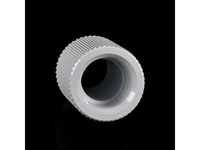 Bitspower G1/4' Male to Female Extender Fitting, 20mm, Deluxe White
