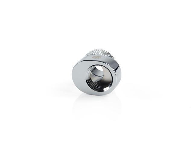Bitspower X-cross Offset Fitting, Silver Shining