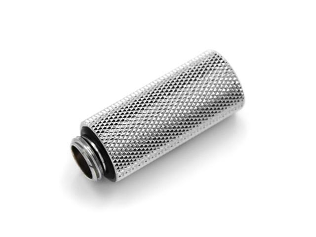 Barrow G1/4' Male to Female Extender Fitting, 40mm, Silver Shiny