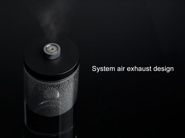Bitspower Automatic Air Exhaust Fitting, Silver Shining