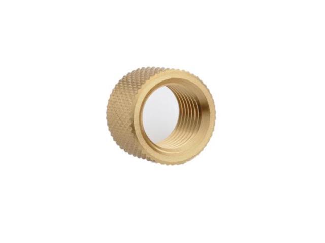 Bitspower G1/4' Female to Female Multi-Transfer Adapter Fitting, True Brass