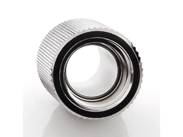 Bitspower G1/4' Male to Female Extender Fitting, 25mm, Silver Shining