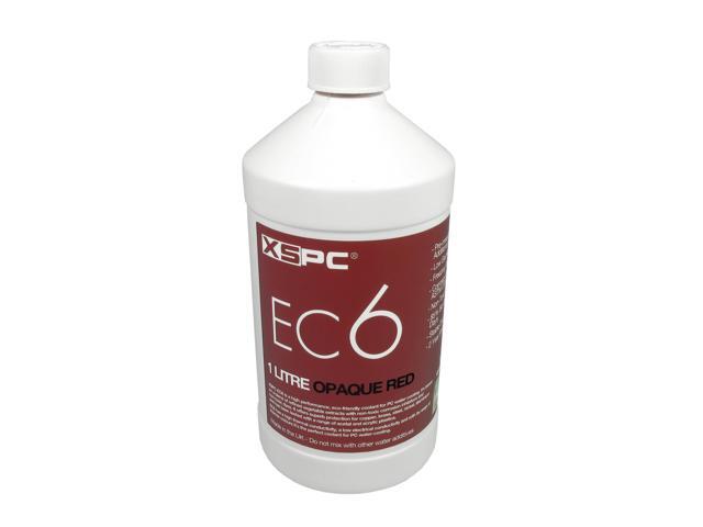 XSPC EC6 High Performance Premix PC Coolant, Opaque, 1000 mL, Red