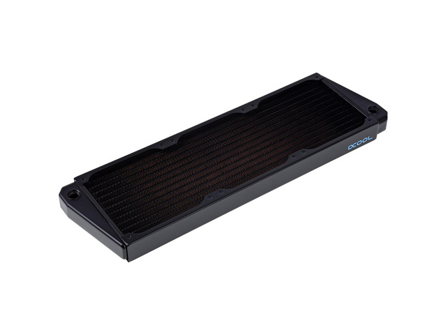 Alphacool NexXxos ST30 Full Copper X-Flow Radiator 360, 120mm x 3, Triple Fan, Black