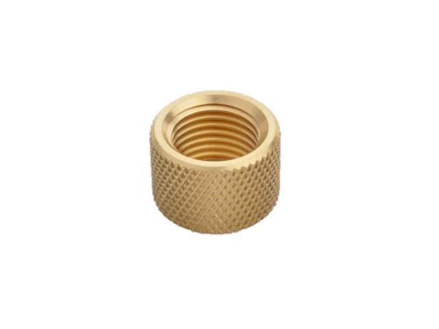 Bitspower G1/4' Female to Female Multi-Transfer Adapter Fitting, True Brass