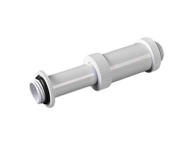 Bitspower G1/4' Adjustable Aqua Link Pipe (41-69mm), Deluxe White