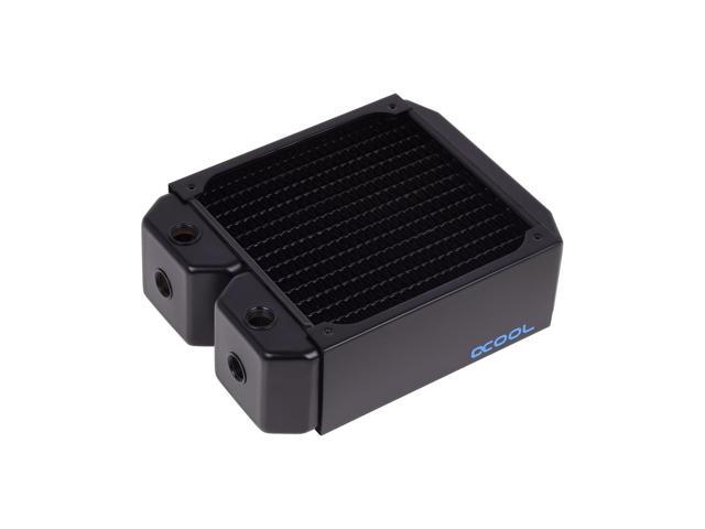 Alphacool NexXxos UT60 Full Copper Radiator 140, 140mm x 1, Single Fan, Black