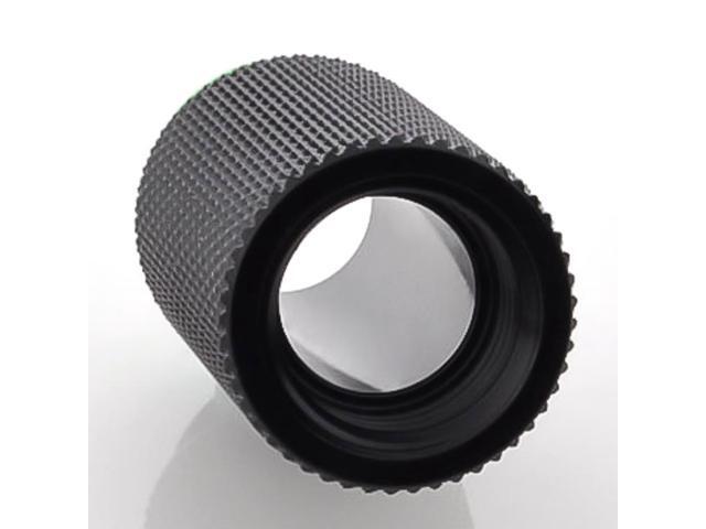 Bitspower G1/4' Male to Female Extender Fitting, 30mm, Matte Black
