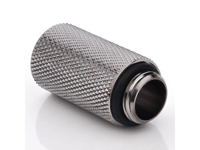 Bitspower G1/4' Male to Female Extender Fitting, 30mm, Black Sparkle