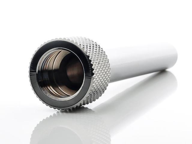Bitspower Aqua Pipe II Fitting, Black Sparkle
