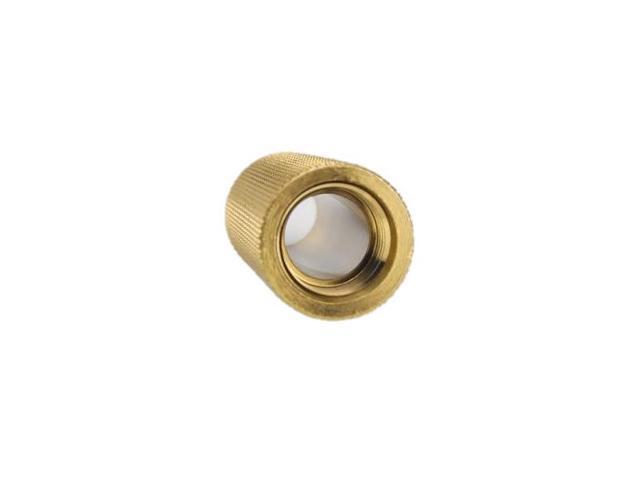 Bitspower G1/4' Male to Female Extender Fitting, 40mm, True Brass