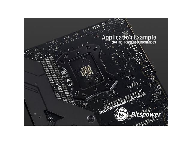 Bitspower Full Cover Waterblock for Asus ROG Crosshair Vi Extreme, Nickel