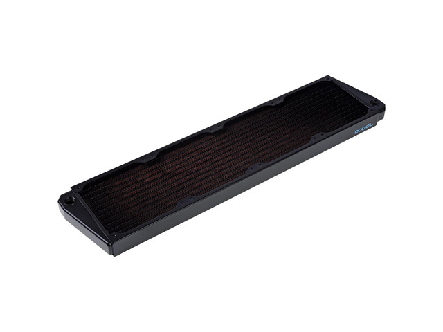 Alphacool NexXxos ST30 Full Copper X-Flow Radiator 480, 120mm x 4, Quad Fan, Black