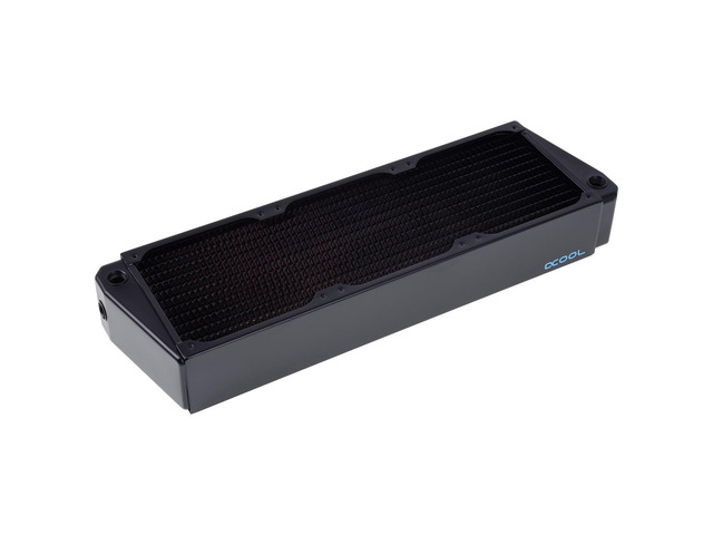 Alphacool NexXxos UT60 Full Copper X-Flow Radiator 360, 120mm x 3, Triple Fan, Black