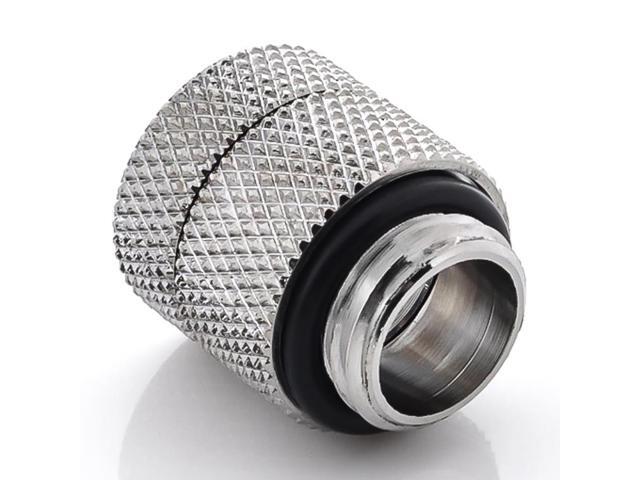 Bitspower Anti-Twist Adapter Fitting, Silver Shining