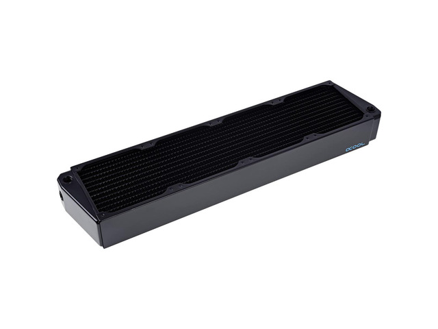 Alphacool NexXxos UT60 Full Copper X-Flow Radiator 480, 120mm x 4, Quad Fan, Black