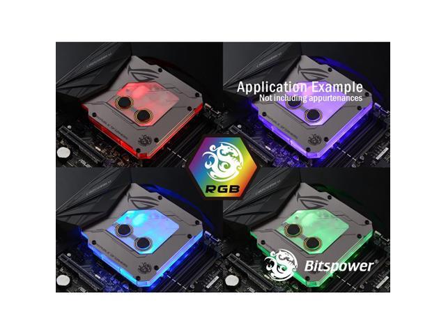 Bitspower Full Cover Waterblock for Asus ROG Crosshair Vi Extreme, Nickel