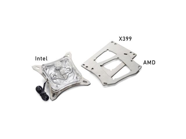 Bitspower CPU Waterblock Summit M, Clear Acrylic Top, Digital RGB, Intel & AMD CPU