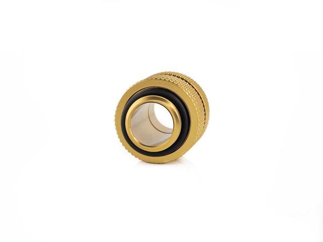 Bitspower G1/4' Adjustable Aqua Link Pipe (16-22mm), True Brass