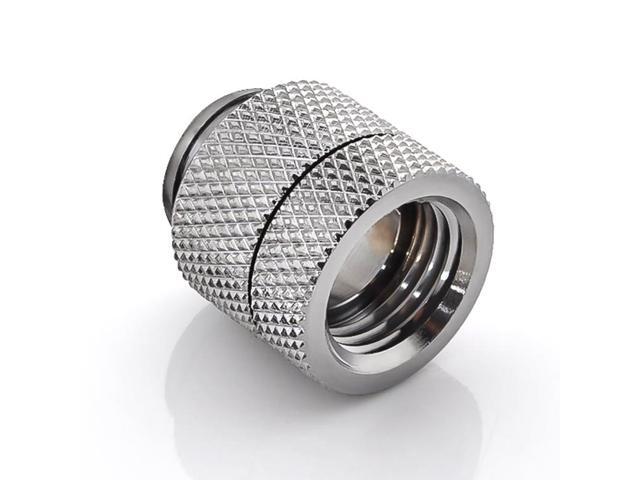 Bitspower Anti-Twist Adapter Fitting, Silver Shining
