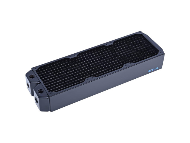 Alphacool NexXxos UT60 Full Copper Radiator 420, 140mm x 3, Triple Fan, Black