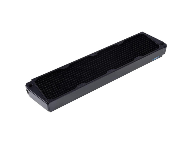 Alphacool NexXxos XT45 Full Copper X-Flow Radiator 480, 120mm x 4, Quad Fan, Black