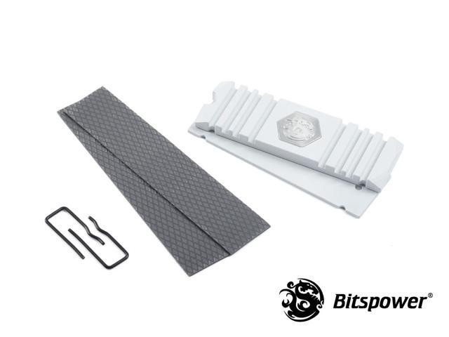 Bitspower M.2 SSD Armor Advanced Version, White