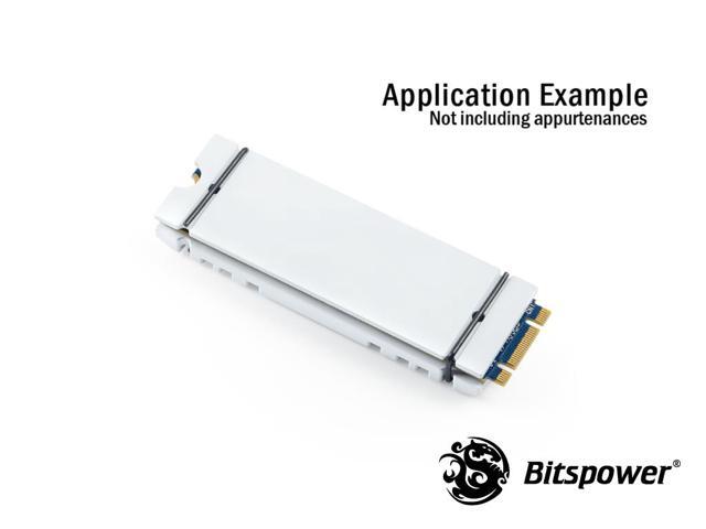 Bitspower M.2 SSD Armor Advanced Version, White