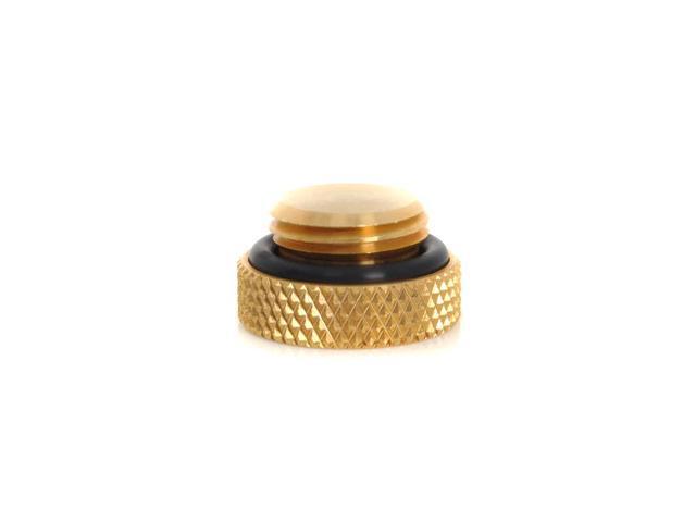 Bitspower G1/4' Stop Fitting, True Brass