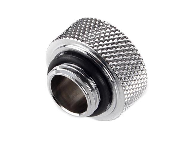 Bitspower G1/4' to Multi-Link Fitting for 14mm OD Rigid Tubing, Silver Shining