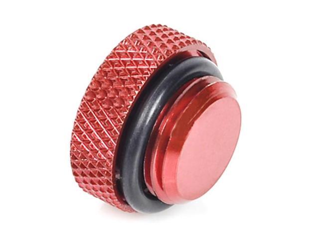 Bitspower G1/4' Stop Fitting, Deep Blood Red