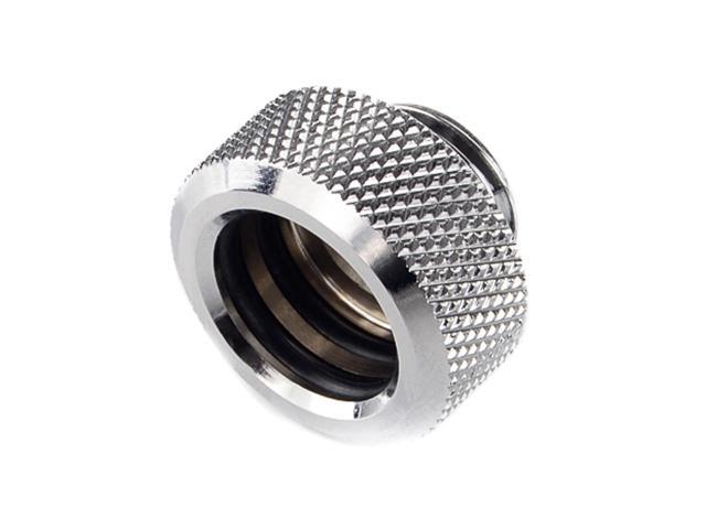 Bitspower G1/4' to Multi-Link Fitting for 14mm OD Rigid Tubing, Silver Shining