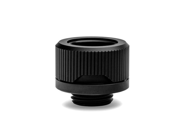 EKWB EK-Quantum Torque HDC-16 Compression Fitting for EKWB Rigid Tubing, 16mm OD, Black