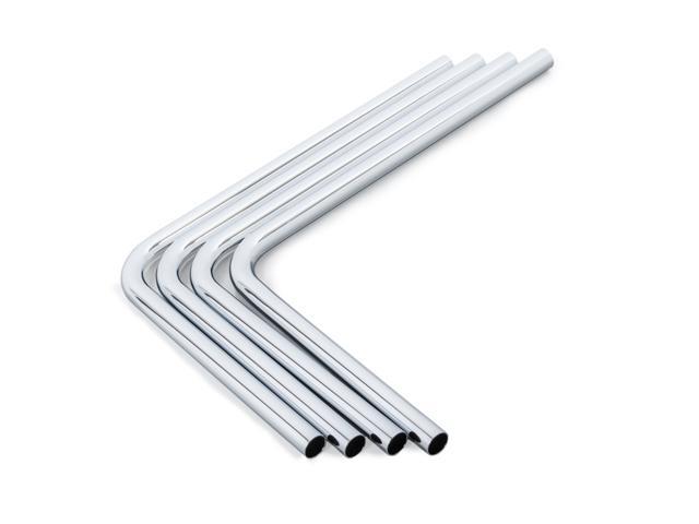 Bitspower Pre-bent 90-Degree Brass Hard Tubing OD16MM Silver - Length 220x300MM