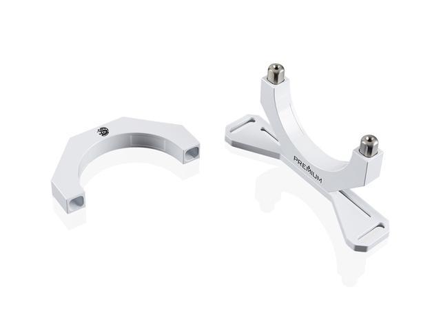 Bitspower Premium Reservoir Mount, Abrasive White
