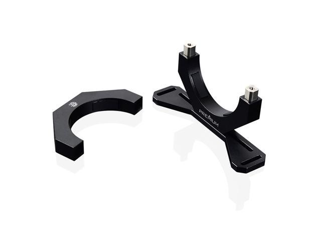 Bitspower Premium Reservoir Mount, Abrasive Black