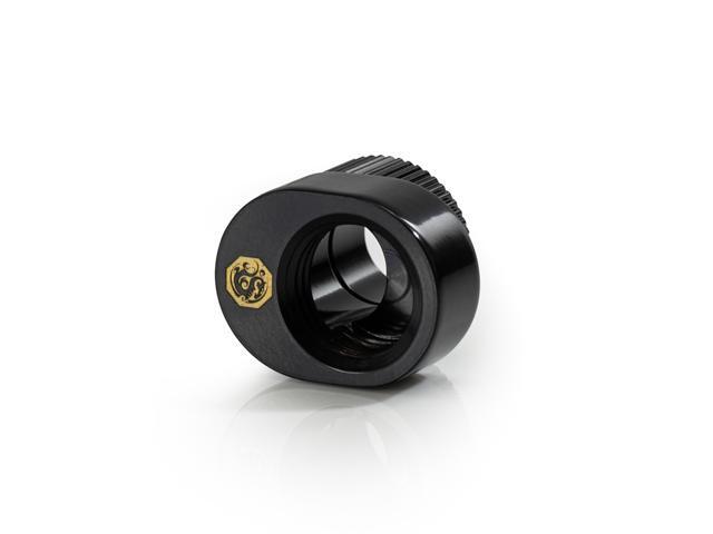 Bitspower Path Alignment fitting (Glorious Black) (2 PCS)
