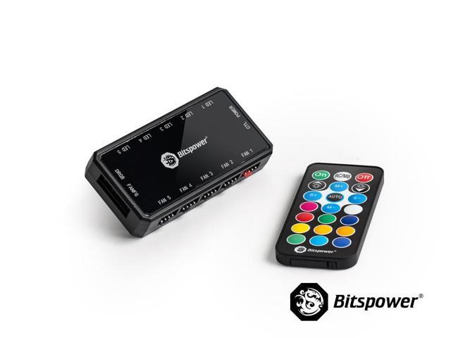 Bitspower Touchaqua Fan and Digital RGB Controller with RF Remote