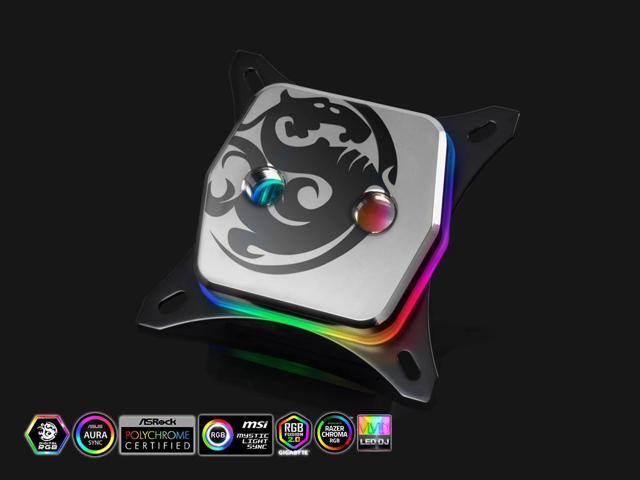 Bitspower CPU Water Block-Copper Version 12th/13th/14th Gen Intel CPU, LGA1700 AMD AM4/AM5