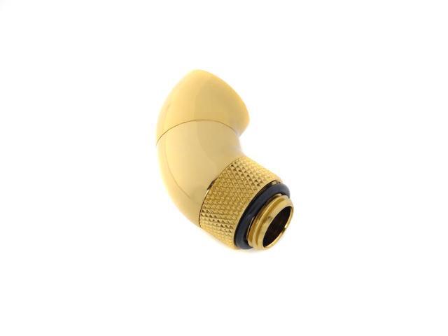 Bitspower G1/4' True Brass Dual Rotary 90-Degree IG1/4' Extender